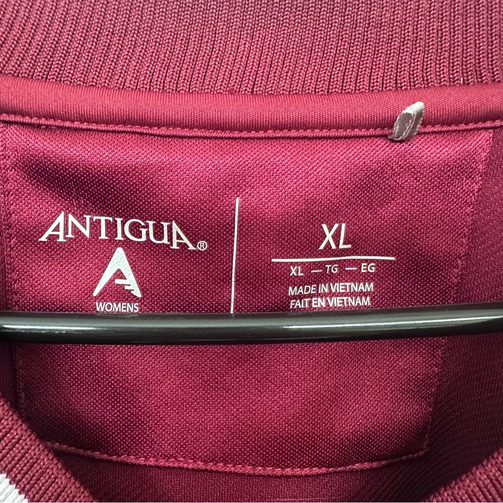 Antigua FSU V-Neck Parker v neck Sweater with Florida State Seminole Logo - Picture 2 of 5